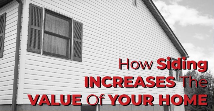 How to Increase Your Homes Value with New Siding